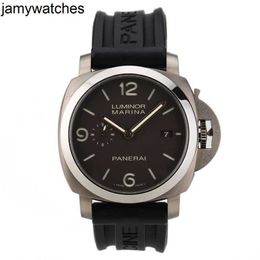 Paneraii Off Watch Designer Mens Public 59700 Automático Swiss Men's 98 Pam 00351 Luxo Aço inoxidável total de aço integral relógios de pulso