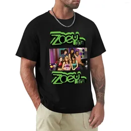 Men's Tank Tops Zoey 101 T-Shirt Oversizeds Summer Black T-shirts For Men