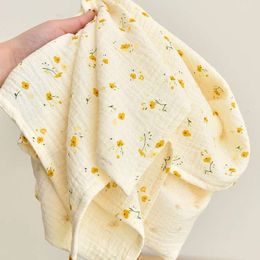 Newborn Baby Cotton Summer Bedding Babies Stuff Throw Muslin Squares Receiving Blanket