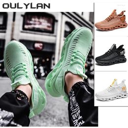 Casual Shoes Breathable Mesh Running For Men Comfortable Sneakers Sport Trendy Tennis Large Size