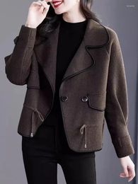 Women's Jackets Coat Ladies Cardigan Autumn And Winter 2024 Young Mothers Wear Loose Fashion Age-reducing Western-style Long Sleeve Tops