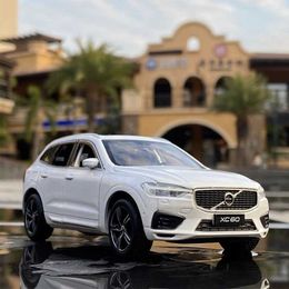 Diecast Model Cars 1 32 Volvos XC60 SUV Alloy Car Model Diecasts Metal Toy Vehicles Car Model Simulation Sound Light Collection Childrens Toys Gift