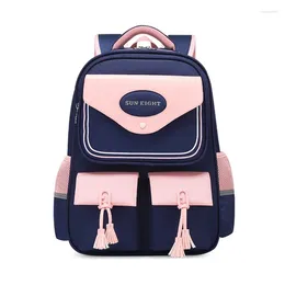 School Bags Tassels Girl Backpacks Primary For Kids Waterproof Nylon Satchel Elementary Bookbags