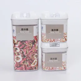 Storage Bottles Food Sealed Jar Kitchen Solution Airtight Containers Set For Organisation Cereal