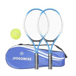 2pcs Tennis Rackets Included Tennis Bag Sports Exercise 21 Racquet Set Youth Games OutdoorSuitable for Beginner 240522