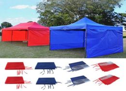 Tent cloth Side Wall Carport Garage Enclosure Shelter Party Sun Sunshade Tarp2216248