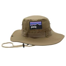 Designer bucket hat Ball hat Western cowboy hat Summer Buni big side fisherman outdoor beach tour Mountain fishing couple