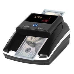Money Counter Counterfeit Bill Detector Automatic Money Detection By UV MG IR Image Paper Size Thickness for EURO US Dollar 240522