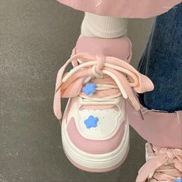 Casual Shoes Kawaii Platform Sports Women's Sneakers Tennis Female Flats Spring Summer Vintage Vulcanize Cute Lolita Korean