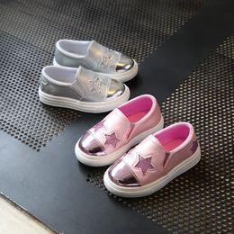 Classic Brand Loafers Children Soft Leather Flats Casual Shoes Fashion Slip on Kids Boys Girls Loafers Comfortable Moccasins 240520