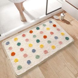 Carpets Bath Mat Water Absorbent Bathroom Rug Non Slip Shower Room Carpet Rugs Runner Ultra Soft And Washable For Tub