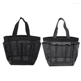 Storage Bags Quick Dry Shower Tote Quick-Drying Mesh Bag Caddy Basket For College Dorms Essentials Gym Swimming