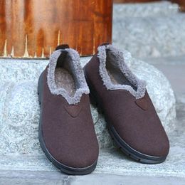 Casual Shoes High Quality Winter Warm Non-slip Lay Buddhist Sneakers Cotton Nun Zen Meditation Shaolin Monk