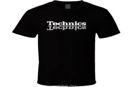 Fashion Lead Technics T Shirt Dj 1200 Turntable Music House Techno Electronic Hip Hop New Summer Men039S TShirt Fashion1911293