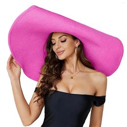 Wide Brim Hats For Men Womens Dress Hat Leaf Flower Bridal Shower Sun Beach Sombreros Para El Sol