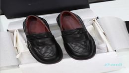 Luxury Designer loafers good quality Dress Shoes calfskin popular fashion 5cm heel high6913055