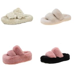2024 men women designer slippers slides sliders black white pink grey GAI mens womens slipper indoor winter snow outdoor slide1458155