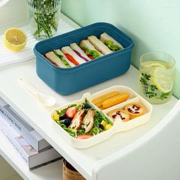 Dinnerware Lunch Storage Containers Divided Leak-proof Box For Children Container Microwave Dishwasher & Freezer Safe 1600ml