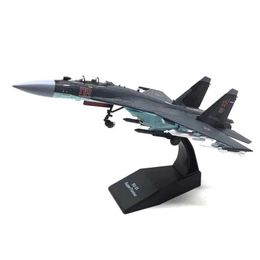 Aircraft Modle 1/100 Scale Diecast Metal Alloy Russia Fulcrum Flanker SU 35 Su-35 SU35 Aircraft Airplane Fighter Model Toys For Collection Y240522