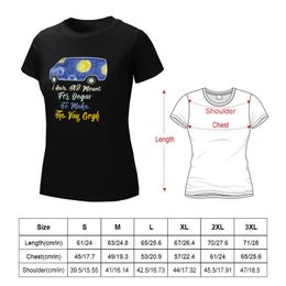 I Have No Monet For The Degas To Make The Van Gogh T-shirt tops vintage clothes cute tops workout shirts for Women loose fit