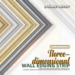 Wall Stickers Edging Strip Wallpaper Self-adhesive Corner Three-dimensional For Home Decor