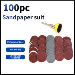 100-500PCS 1inch 25mm Sanding Discs Pad 100-3000 Grit Abrasive Polishing Pad Kit for Rotary Tool Sandpapers Accessories