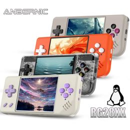 ANBERNIC RG28XX Retro Handheld Game Console 2.83-inch IPS Screen Linux OS Built-in 3100mAH Battery 64G TF Card 5516 Games 240521