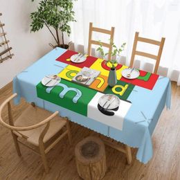 Table Cloth Beebthings You And Me Tablecloth 54x72in Waterproof Home Decor Indoor/Outdoor