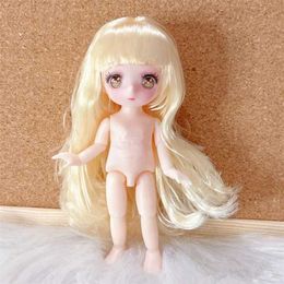 Dolls New 16cm 23cm Cute Anime Doll 1/8 Bjd Multi Joint Doll Dress Up Childrens Doll S2452201 S2452201 S2452201
