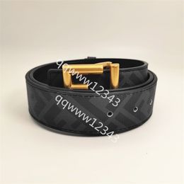 designer belts for men bb simon belt womens belts 4.0cm wide belt F Full body printed logo frosted and clear face on both available body stereo letter buckle