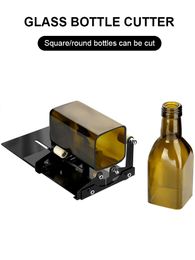 11/19Pcs Glass Bottle Cutter with Safety Gloves/Accessories DIY Glass Cutter Kit DIY Machine for Cutting Bottles of Wine/Whiskey