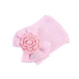 Hair Accessories Lytwtws Winter Autumn Knitted Crochet Baby Hat Girls Wool Cap Children Beanie Infant Toddler newborn photography props clothes Y240522