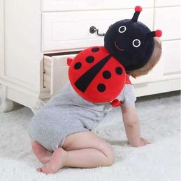 Pillows New and adorable baby and toddler head and back protector safety pad with safety head gear cartoon baby head protection pad d240522