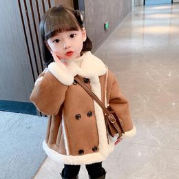 Jackets Girls Jacket Outerwear Thick Warm Coat Cotton Padded Kids Toddler Clothing For