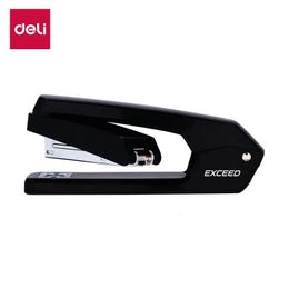 DELI Rotary Stapler 246 Rotatable Stapling Machine 25sheets Binding Smooth Office Stationery 240522