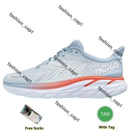 Designer Shoe Hooka Shoes Hokashoes One Bondi Clifton 8 Running Shoes For Women Carbon Triple White Black Yellow Peach Whip Mens Womens Platform Shoe Hoku Shoes 907