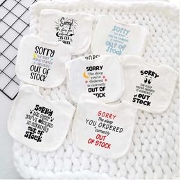 Bibs Burp Cloths Baby bib Sorry the sleep you ordered is out of stock. Baby bibs are fun for young children bib boys and girls burn clothes New Brun shower gifts d240522