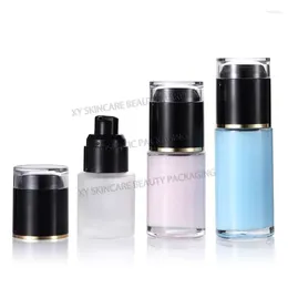 Storage Bottles 240pcs 30ml Glass Foundation Pump Bottle Skincare Beauty Packaging Container