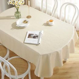 Table Cloth Wash Free Waterproof Oil Resistant And Scald 2024 PU High-end Restaurant Fabric Tea