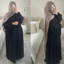 Ethnic Clothing Modest Casual Eid Ramadan Abaya Women Muslim Long Maxi Dress Turkey Kaftan Prayer Female Islamic Arab Robe Dubai Caftan