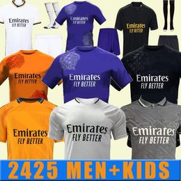 23 24 25 BELLINGHAM VINI JR soccer jerseys 2024 2025 home away third Tchouameni football shirt ReAl MaDriDS CAMAVINGA Rodrygo Arda GuLer men kids kit