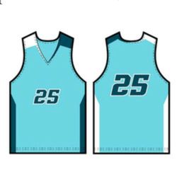 Basketball -Trikot -Männer Streifen Kurzarm Street Hemden schwarz weiß blaues Sport -Hemd UBX10Z1001 68C01
