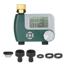 Garden Automatic Water Timer Irrigation Controller System Sprinkler Controller Programmable Hose Faucet Watering Timer 240516