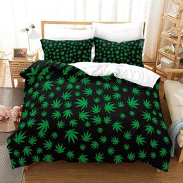 Bedding sets Big Tree Set 3D Print Single Twin Queen King Size World Bed Aldult Kid Bedroom Duvetcover Sets with case H240521 30SB