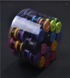 60pcslot Tennis Racket Overgrip Antiskid Sweat Absorbed Taps Badminton Racquet Grips Vibration Tacky Fishing Rod Grips14709138