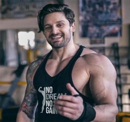Gyms Tank Tops for Men Bodybuilding Clothing Stringer Singlets Summer Man Fitness Sleeveless Shirt Male Sexy Cotton Vests Slim90656417520