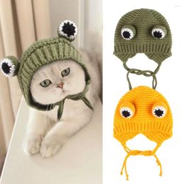 Cat Costumes Costume Cute Frog Wig Hat Cosplay Clothes Cap Dress Up Puppy Kitten Halloween Christmas Party Decoration Supplies