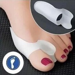 Toe Protector 2pc/pair Gel Silicone Bunion Big Toe Spreader Foot Hallux Valgus Guard Cushion for Foot Care