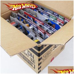 Diecast Model Cars 72Pcs/Box Wheels Metal Mini Car Brinquedos Toy Kids Toys For Children Birthday 143 Gift Drop Delivery Gifts Dhdg4