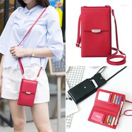Shoulder Bags Fashion Luxury Hand For Women 2024 Mini Bag Girls Cards Holder Wallets Pocket Crossbody Leather